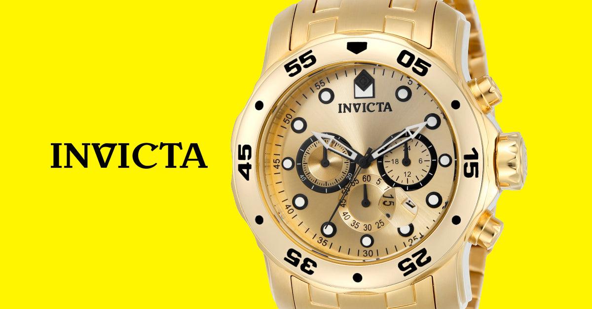 Presentes para o Dia dos Pais: Relógios Invicta que Impressionam