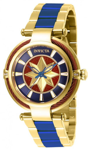 Relogio invicta Marvel Captain 28832 Original Feminino