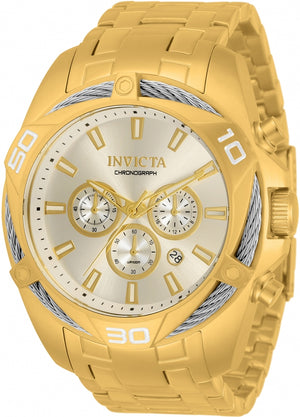Relógio Invicta Dourado Bolt 34121 Original